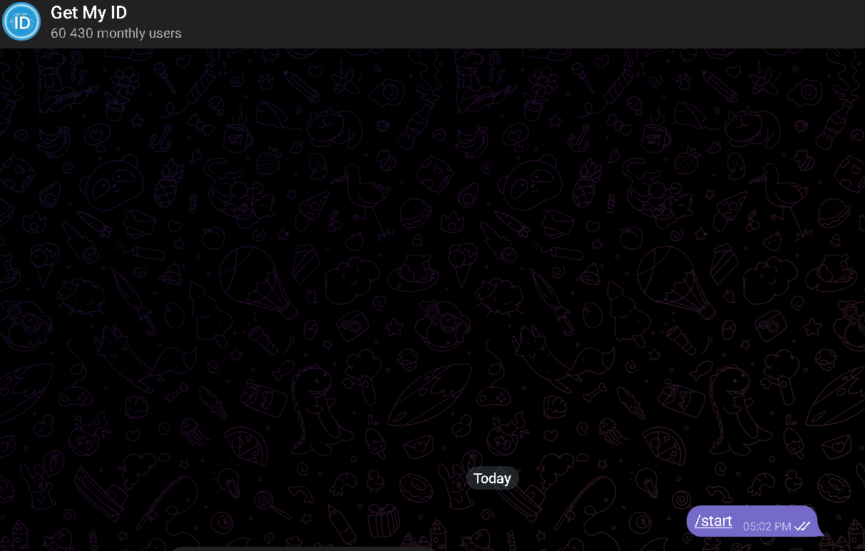Chat ID obtenido desde Telegram